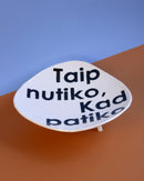 Didelė lėkštė - Taip nutiko