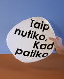 Didelė lėkštė - Taip nutiko